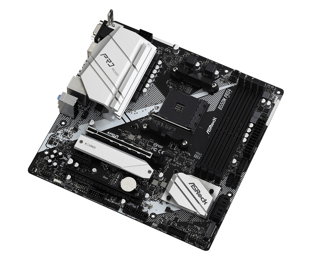 Материнська плата ASRock B550M Pro4 Socket AM4